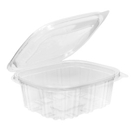 Plastic Hinged Deli Container OPS 250ml (50 Units)  