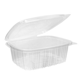 Plastic Hinged Lid OPS 1.000ml (50 Units)  