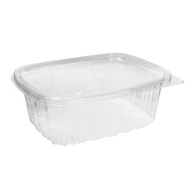 Plastic Hinged Lid OPS 1.000ml (400 Units)