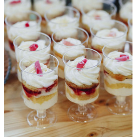 Plastic Stemmed Glass Liquor 40ml (20 Units)