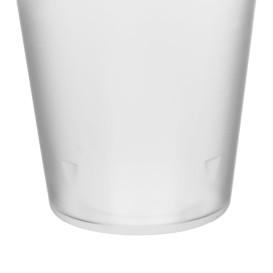 Reusable Durable Glass SAN Tumbler Frost 420ml (6 Units)