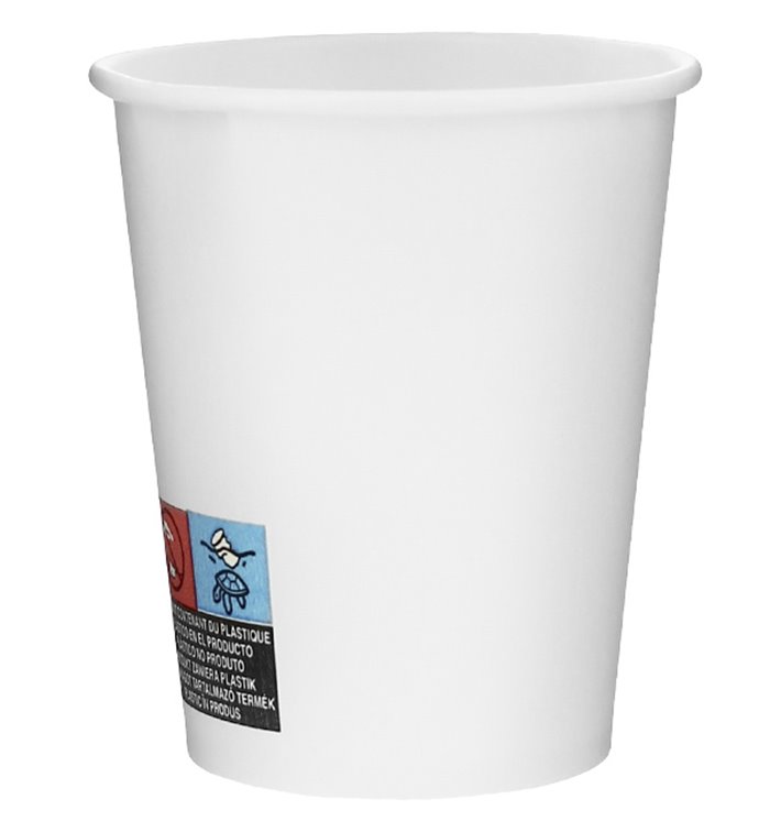 Paper Cup White 6Oz/180ml Ø7,0cm (3000 Units)