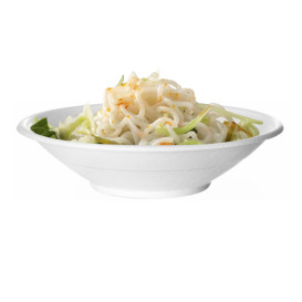 Sugarcane Bowl Bagasse Noodle White 710ml (400 Units)