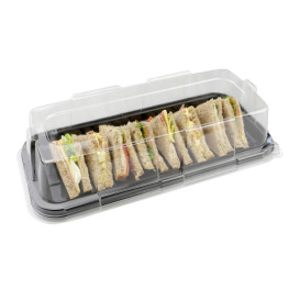 Plastic Lid for Tray 35x16x8 cm (50 Uds)