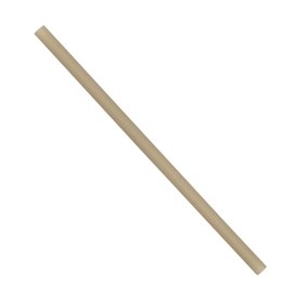 Eco Sugar Cane Straw Ø0,8cm 15cm (1.000 Units)