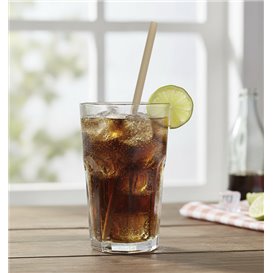 Eco Sugar Cane Straw Ø0,8cm 25cm (50 Units)