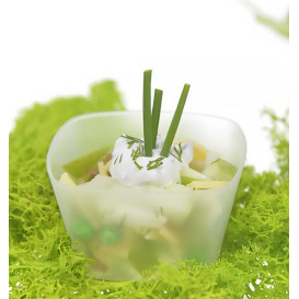 Reusable Deep Tasting Bowl in PP 6x6x3,5cm 75ml (25 Units)