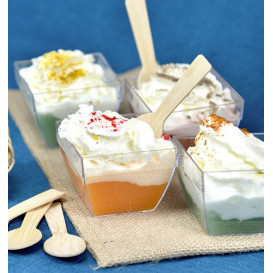 Square Tasting Bowl in PS 5,5x3,3x4cm 75ml (200 Units)