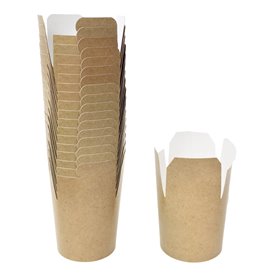 Paper Take-Out Box Kraft 529ml (50 Units) 