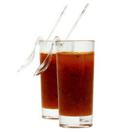 Reusable Tasting Cup in PS Clear 45ml 3,5x7,5cm (20 Units) 