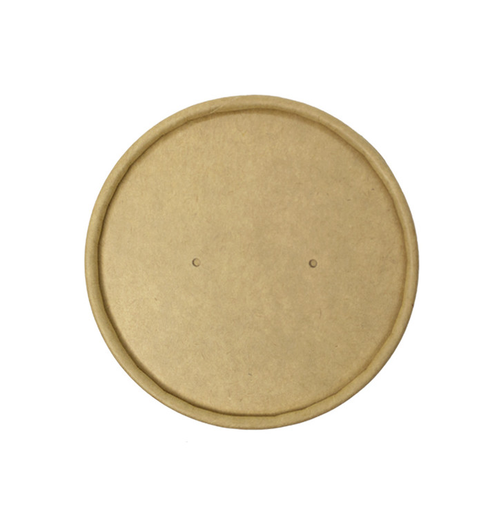 Kraft Carton Lid for Carton Pots of 11,6cm (25 Units)