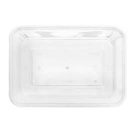 Rectangular Container in PP Transparent with Lid 650ml 17,3x11,9cm (500 Units)