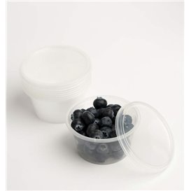 Sauce Cup in PP Transparent avec Lid 4Oz/120ml (2.000 Units)