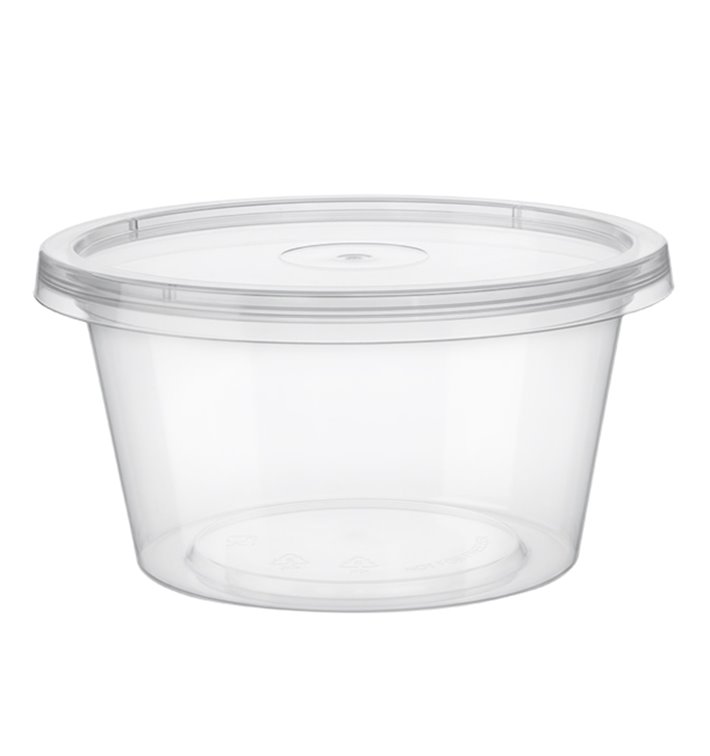 Sauce Cup in PP Transparent avec Lid 4Oz/120ml (2.000 Units)