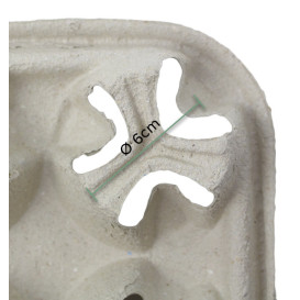 Paper Cup Carrier 4 Slots (220 Units)