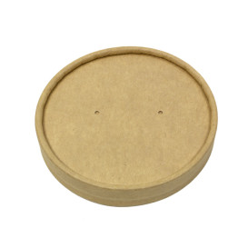 Kraft Carton Lid for Carton Pots of 9,5cm (400 Units)