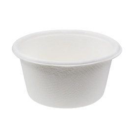 Sugarcane Container White Ø6,2cm 60ml (2500 Units)