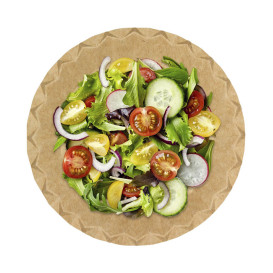 Kraft Paper Plate “Flower” Ø18cm 225g/m² (700 Units)