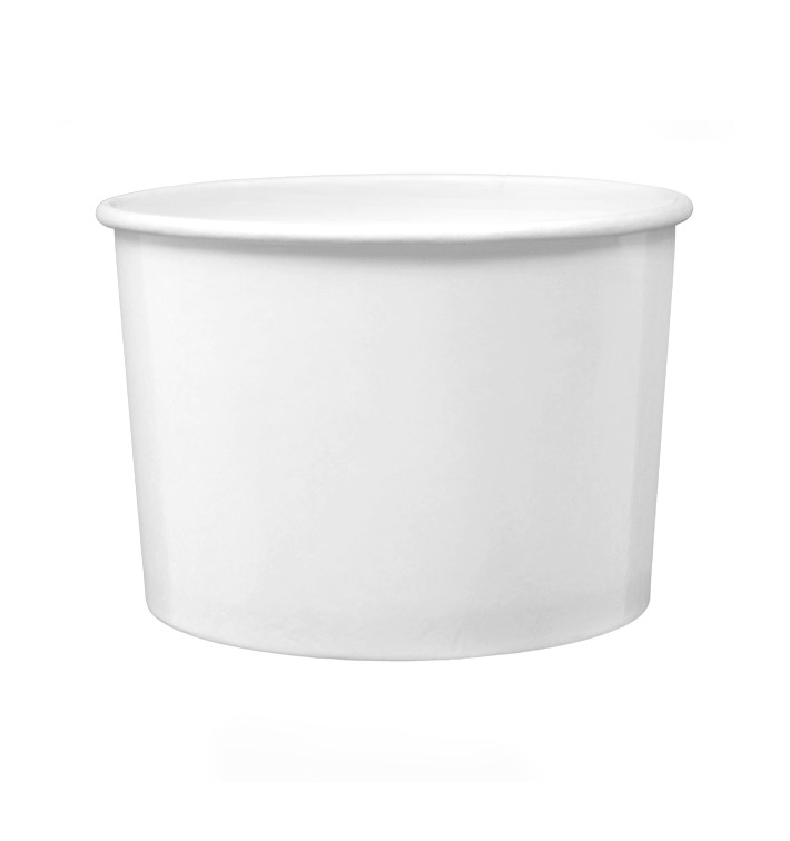 Paper Container White 488ml (25 Units)