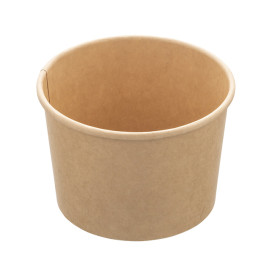 Dessert Cup Kraft Cardboard 250ml Ø9,0cm (50 Units)