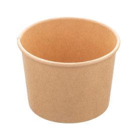 Multi-Food Bowl Kraft Cardboard 550ml Ø11,5cm (50 Units)