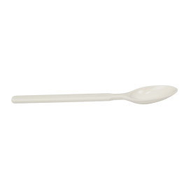 Reusable Durable Spoon in PP Cream 16,9cm (20 Units)
