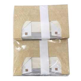 Rectangular Cardboard Box PackiPack Vision Kraft 18x6x6cm (X Units)