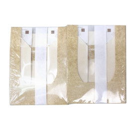 Square Cardboard Box PackiPack Vision Kraft 14x14x5cm (50 Units)