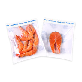 Reusable Chamber Vacuum Pouches with Adhesive Closure Blue 30x36cm (1.000 Units)