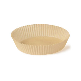 Kraft Air Fryer Paper 40g Ø16x4cm (50 Units)