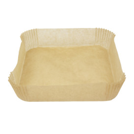Kraft Air Fryer Paper 40g 17x17x4cm (1.000 Units)