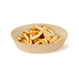 Kraft Air Fryer Paper 40g Ø16x4cm (50 Units)