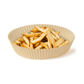 Kraft Air Fryer Paper 40g Ø20x4cm (1.000 Units)