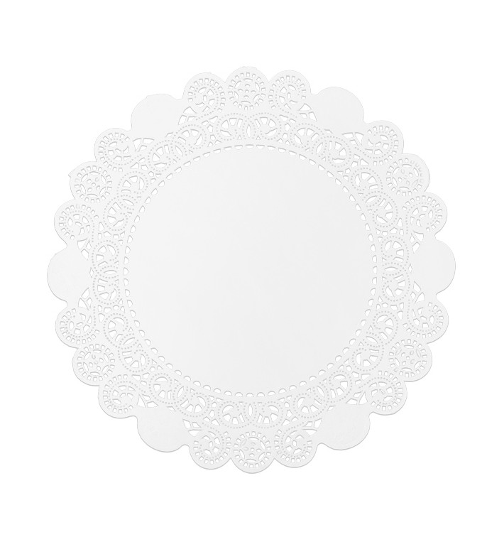 Paper Lace Doilie White "Litos" Ø19cm (250 Units)