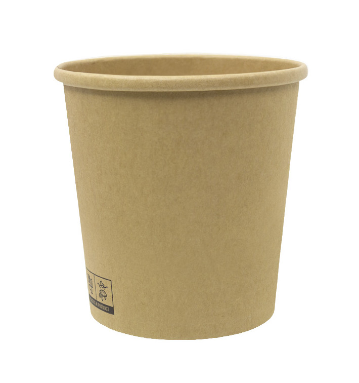 Kraft-Kraft Carton Pot 450ml Ø9,5cm (400 Units)