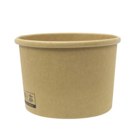 Kraft-Kraft Carton Pot 250ml Ø9,0cm (400 Units)