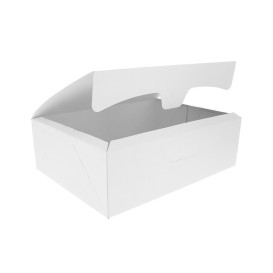 Paper Bakery Box White 18,2x13,6x5,2cm 500g (25 Units)