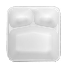 Papper Container Heat Sealable Kraft 550ml 19,2x13,7x2,7cm (585 Units)