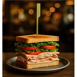 Natural Bamboo Golf Skewer 15cm in box (250 Units)  