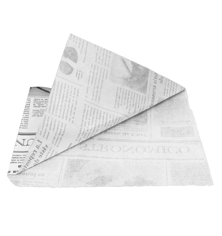 Paper Deli Wrap Grease-Proof Times 17x17cm (1.000 Units)