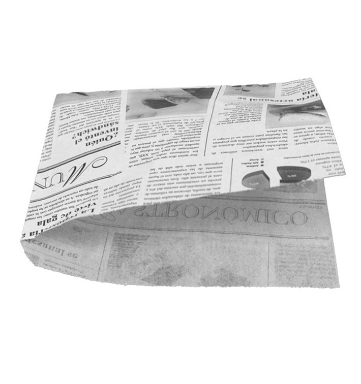 Open greaseproof bags