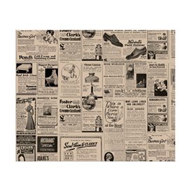 Paper Food Wrap Grease-Proof "Times" Kraft 28x34cm (1.000 Units) 