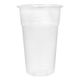 Plastic Cup PP Clear 375ml Ø8,0cm (1702 Units)