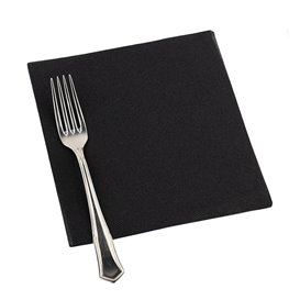 Airlaid Napkin Black 40x40cm (50 Units) 