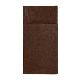 Pocket Fold Airlaid Napkins "Kanguro" Brown 40x40cm (480 units)
