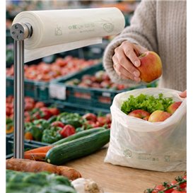 Roll of Plastic Bags Home Compost “Classic” 25x37cm 12µm (500 Units)