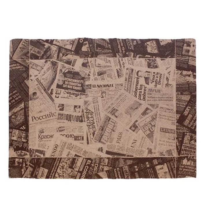 Paper Placemats 30x40cm Kraft "Prensa" 50g (500 Units)  
