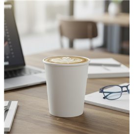 Paper Cup White 6Oz/180ml Ø7,0cm (3000 Units)