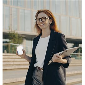 Paper Cup White ECO 4Oz/120ml Ø6,2cm (100 Units)