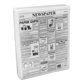 Graseproof paper Wrap Times 20x24,5cm (1.000 Units)